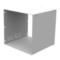 Product Image of 12" x 12" x 12" NEMA 1 Screw Cover Lay-In Wireway, Steel, Gray, No Knockouts, 121212-GSC1-NK