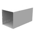 Product Image of 12" x 24" x 12" NEMA 1 Screw Cover Lay-In Wireway, Steel, Gray, No Knockouts, 121224-GSC1-NK