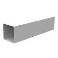 Product Image of 12" x 48" x 12" NEMA 1 Screw Cover Lay-In Wireway, Steel, Gray, No Knockouts, 121248-GSC1-NK