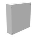 Product Image of 16" x 16" x 4" NEMA 1 Screw Cover Junction Box, Steel, Gray, 16164-SC1