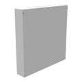 Product Image of 24" x 24" x 4" NEMA 1 Screw Cover Junction Box, Steel, Gray, 24244-SC1