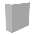 Product Image of 24" x 24" x 8" NEMA 1 Screw Cover Junction Box, Steel, Gray, No Knockouts, 24248-SC1-NK