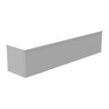 Product Image of 8" x 36" x 8" NEMA 3R Screw Cover Lay-In Wireway, Steel, Gray, With Knockouts, 8836-GSC3R
