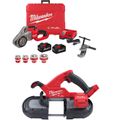 Product Image of M18 Fuel Package Compact Pipe Threader & M18 FUEL Compact Band Saw (Bare Tool Only)