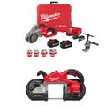 Product Image of M18 Fuel Package Compact Pipe Threader & M18 Fuel Deep Cut Band Saw (Bare Tool Only)