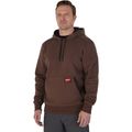 Product Image of FREEFLEX Pullover Hoodie - Brown (Large) 351BR-L