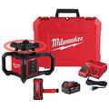 Product Image of M18 Red Exterior Rotary Laser Level Kit w/ Receiver, 3701-21