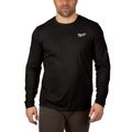 Product Image of Black WORKSKIN Lightweight Performance Shirt - Long Sleeve (Large), 415B-L