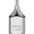 Product Image of 1/4" Drive T10 Low-Profile TORX Bit Socket, 45-34-1105