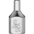 Product Image of 1/4" Drive 9/64" Low-Profile Hex Bit Socket, 45-34-1121