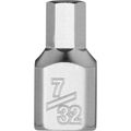Product Image of 1/4" Drive 7/32" Low-Profile Hex Bit Socket, 45-34-1124