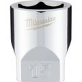 Product Image of 1/4" Drive 15mm Metric Socket with FOUR FLAT Sides, 45-34-9041