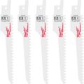 Product Image of 5" 6 TPI SAWZALL Blade for Plaster (Pack of 5), 48-00-5052