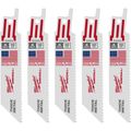 Product Image of 4" 10 TPI SAWZALL Blade for Thick Metal (Pack of 5), 48-00-5090