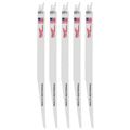 Product Image of 12" 8/12 TPI SAWZALL Blades (5 Pack), 48-00-5094