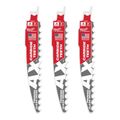 Product Image of 6" 3 TPI AX with Carbide Teeth SAWZALL Blade for Pruning (3 PK), 48-00-5331
