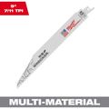 Product Image of 9" 7/11 TPI WRECKER SAWZALL for Multi-Material Blade (Pack of 25), 48-01-2706