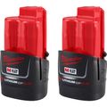 Product Image of M12 REDLITHIUM CP2.0 Battery Two Pack, 48-11-2422