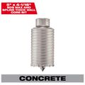 Product Image of SDS Max and SPLINE Thick Wall Carbide Tipped Core Bit 5", 48-20-5160