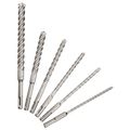 Product Image of 6 PC SDS Plus 4CT MX4 Rotary Hammer Drill Bit Set, 48-20-7499
