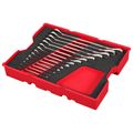 Product Image of 15 Piece SAE Ratcheting Combination Wrench Set with Tray for PACKOUT Drawers, 48-22-0157