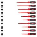 Product Image of 10 Piece 1000V Insulated Screwdriver Set w/ EVA Foam Case, 48-22-2210