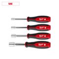 Product Image of 4 Piece SAE HollowCore Nut Driver Set, 48-22-2444