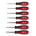 Product Image of 7 Piece Metric HollowCore Magnetic Nut Driver Set, 48-22-2548
