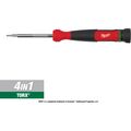 Product Image of 4-in-1 TORX Security Precision Multi-Bit Screwdriver, 48-22-2931