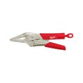 Product Image of 9" TORQUE LOCK LONG NOSE LOCKING PLIERS WITH GRIP, 48-22-3409