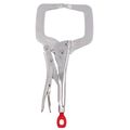 Product Image of 11" Torque Lock Locking C-Clamp With Regular Jaws, 48-22-3531