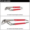 Product Image of 6" & 10" Comfort Grip Straight Jaw Pliers Set, 48-22-6330Y