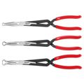 Product Image of 3 Piece Long Reach Hose Grip Pliers Set, 48-22-6563
