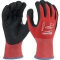 Product Image of 12 Pair Cut Level 2 Nitrile Dipped Gloves (Small) 48-22-8925B