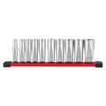 Product Image of 10 piece 3/8" SAE Deep Well Sockets with 4 Flat Sides, 48-22-9405