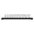 Product Image of 10 piece 3/8" Metric Sockets with 4 Flat Sides, 48-22-9503