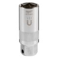 Product Image of 3/8" Drive 13/16" Magnetic Spark Plug Socket, 48-22-9554