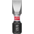 Product Image of SHOCKWAVE Impact Duty 1" Slotted 9/32" Insert Bits (Pack of 25), 48-32-4119