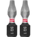 Product Image of SHOCKWAVE Impact Duty 1" Impact Duty Square Recess #1 Insert Bits (Pack of 25), 48-32-4161