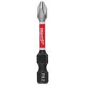 Product Image of SHOCKWAVE Impact Duty 2" Power Bit Phillips #2 (Pack of 25), 48-32-4162