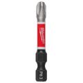 Product Image of SHOCKWAVE Impact Duty 2"Phillips #3 Power Bits (25 Pack), 48-32-4163