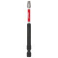 Product Image of SHOCKWAVE Impact Duty 3-1/2" Square Recess #3 Power Bits (Pack of 25), 48-32-4196