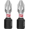 Product Image of SHOCKWAVE Impact Duty 1" Pozidriv #2 Insert Bits (Pack of 2), 48-32-4432