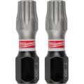 Product Image of SHOCKWAVE Impact Duty 1" TORX T30 Insert Bits (Pack of 2), 48-32-4437