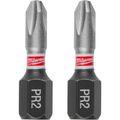 Product Image of SHOCKWAVE Impact Duty 1" Reduced Diameter Phillips #2 Drywall Insert Bits (Pack of 2)