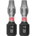 Product Image of SHOCKWAVE Impact Duty 1 TORX T20 Insert Bits (Pack of 5), 48-32-4614