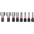 Product Image of 8 Piece SHOCKWAVE Impact Duty 1" METRIC HEX Impact Duty Bit Set, 48-32-4617