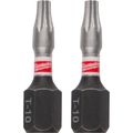 Product Image of SHOCKWAVE Impact Duty 1" TORX T10 Insert Bits (Pack of 5), 48-32-4627