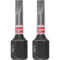 Product Image of SHOCKWAVE Impact Duty 1" Slotted 1/8" Insert Bits (Pack of 25), 48-32-4716