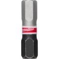 Product Image of SHOCKWAVE Impact Duty 1" Hex 6 MM Insert Bits (Pack of 25), 48-32-4728